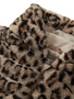 Tiermuster Jacke mit Kapuze und Rei�verschluss f�r Herbst