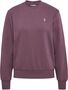 Schlichtes Sweatshirt mit Logo-Stickerei