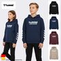 Sweatshirt Eingrifftaschen Rippb�ndchen K�ngurutaschen