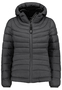 Daunenjacke mit Kapuze und Rei�verschluss f�r Outdoor