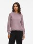 Stylischer Pullover mit Strickmuster