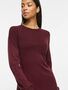 Elegantes Midi-Kleid mit langen �rmeln