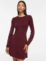 Elegantes Midi-Kleid mit langen �rmeln