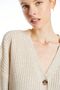 Gem�tlicher Strickpullover Knopfleiste klassisches Design