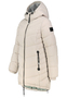 Warme Winterjacke mit Kapuze und Rei�verschlusstaschen