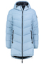 Warme Winterjacke mit Kapuze und Rei�verschlusstaschen