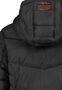Warme Winterjacke mit Kapuze und Rei�verschlusstaschen