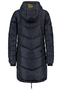 Warme Winterjacke mit Kapuze und Rei�verschlusstaschen