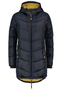 Warme Winterjacke mit Kapuze und Rei�verschlusstaschen