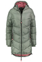 Warme Winterjacke mit Kapuze und Rei�verschlusstaschen