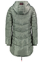Warme Winterjacke mit Kapuze und Rei�verschlusstaschen