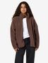 NOISY MAY Modische �bergangsjacke mit Fleece