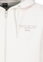 Sweat Zip Hood mit urbanem Design und Schriftzug Details