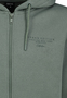 Sweat Zip Hood mit urbanem Design und Schriftzug Details