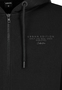 Sweat Zip Hood mit urbanem Design und Schriftzug Details