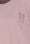 L�ssiges S/S Rundhals T-Shirt mit Aufschrift und Rolls�umen