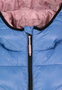 Gef�tterte Steppjacke mit Kapuze f�r kalte Tage