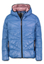 Gef�tterte Steppjacke mit Kapuze f�r kalte Tage
