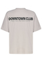 Oversized T-Shirt mit Downtown Club Logo Slogan