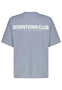 Oversized T-Shirt mit Downtown Club Logo Slogan