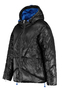 Steppjacke mit Kapuze und Rei�verschluss f�r k�hles Wetter