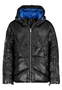 Steppjacke mit Kapuze und Rei�verschluss f�r k�hles Wetter