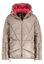 Steppjacke mit Kapuze und Rei�verschluss f�r k�hles Wetter