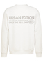 Urban Edition Sweatshirt Rundhals mit Rippblende