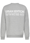 Urban Edition Sweatshirt Rundhals mit Rippblende