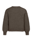 Bequemer, gestreifter Pullover fr kalte Wintertage