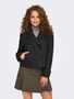 Elegante Doppelknopf Jacke mit Revers und Taillenl�nge