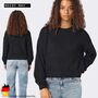 Stylischer Pullover mit Rundhals und Rippbndchen warm