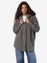 Strickjacke Teddy Oversized mit Kapuze