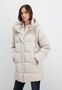 Steppjacke mit Kapuze Winterjacke Warm mit Taschen