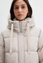 Steppjacke mit Kapuze Winterjacke Warm mit Taschen
