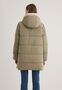 Steppjacke mit Kapuze Winterjacke Warm mit Taschen