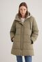 Steppjacke mit Kapuze Winterjacke Warm mit Taschen