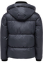 Winterjacke mit Kapuze gl�nzend Fleecekragen und Rei�verschlusstaschen
