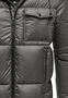 Winterjacke mit Kapuze gl�nzend Fleecekragen