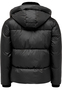 Winterjacke mit Kapuze gl�nzend Fleecekragen