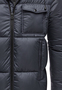 Winterjacke mit Kapuze gl�nzend Fleecekragen