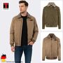 Warme Jacke mit abnehmbaren Webpelzkragen und Rei�verschluss