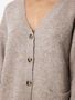 Gem�tlicher lang�rmeliger Knit Cardigan mit Kn�pfen