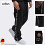 Jogginghose mit Logotape und Krone Print Baggy Style