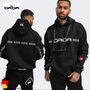 Streetwear Hoodie mit Logo �rmeltasche Stickerei