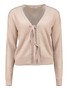 Feinstrick Cardigan mit Bindeb�ndern