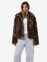 �bergangsjacke mit Leo-Print Stylisch Auff�llig