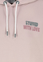 L�ssiger Hoodie mit Motiv-Print und humorvollem Slogan