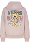 L�ssiger Hoodie mit Motiv-Print und humorvollem Slogan