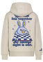 Trendiger Hoodie mit Blumenmotiv und lustigem Grafikdesign